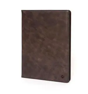 Porter Riley - Leather Case Compatible with iPad Pro 11" 5th Gen - M4 2024 Release. Premium Genuine Leather Stand/Cover/Flip Case (Chocolate Brown)