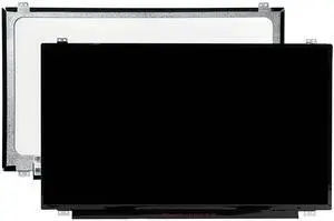 Rinbers B156XTK01.0 NT156WHM-T00 Replacement 15.6" 40 Pins 60Hz HD 1366x768 IPS Slim Embedded Touch Screen Digitizer LCD Display LED Panel for Dell for HP for Lenovo (with Tabs)