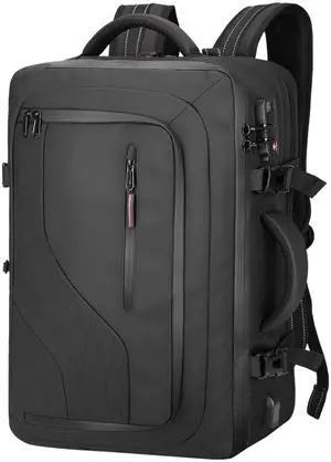 SWICKY Vacuum Backpack Travel with Built-in PumpExpandable Large Travel Backpack with Vacuum System, Vacuum Backpack TSA Lock Water Resistant Carry-On Luggage