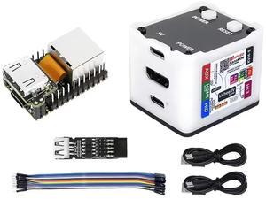 Sipeed NanoKVM IP-KVM Mini Remote Control Operations Maintenance Server, 2Gbit 256MB DDR3 RISC-V Linux Development Board, 1TOPS NPU 1GHz C906 RISC-V CPU, USB HDMI 100M Network Port (NanoKVM Full Set)