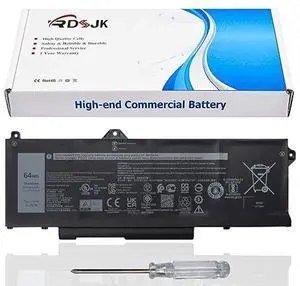 GRT01 R05P0 VXD57 Laptop Battery for Dell Latitude 5421 5431 5521 5531 Precision 3470 3561 3571 Alienware m17 R5 AMD Series 00P3TJ 0P3TJ 0R05P0 005RGW 05RGW GRTO1 0VXD57 53XPY 53XP7 053XP7 15.2V 64Wh