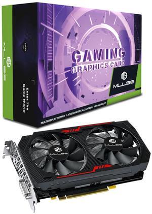 Mllse RTX 2060 Super Graphics Card, 8GB GDDR6 256bit, PCIe 3.0x16, DisplayPort, HDMI, DVI,Dual Fan Cooling System, Video Gaming Card for Destop PC (RTX 2060 Super)