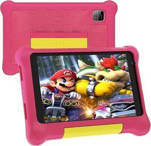 Kids Tablet 7 inch,Android 12 Tablet for Kids,32GB ROM 128GB Expand,Parental Control,Kids Software Pre-Installed,,Android Learning Tablet Dual Camera