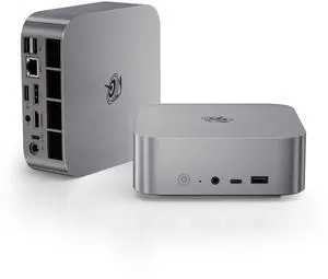 Beelink SER8 Mini PC, AMD Ryzen 7 8745HS(8C/16T, up to 4.9GHz), 24GB DDR5 1TB PCle4.0 SSD, Mini Desktop Computer Support 4K@144Hz, Tirple Display, HDMI+DP, WiFi6, BT5.2, USB4