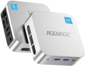 ACEMAGICIAN Mini PC Advanced CPU Twin Lake N150 up to 3.6GHz 16GB DDR4 RAM 256GB SSD Desktop Mini Computer Win 11 Pro (Beat N97/N95) Micro PC 4K Dual Display HDMI WiFi/BT Mini PC N150 for Home/Office