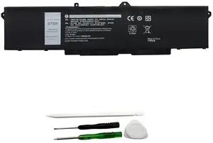Yafda 9JRV0 Laptop Battery Replacement for Dell Dell Latitude 5521 5531 Precision 3561 3571 3581 3591 Alienware m17 R5 AMD/Alienware m18 R1 R2 / Alienware m18 R1 AMD Series 0P3TJ 0R05P0 05RGW