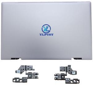 L93203-001 Replacement Laptop LCD Back Cover Top Case Rear Lid with Hinges for HP Envy X360 15T-ED 15M-ED-EE 15-ED-EE 15T-ED000 15M-ED0013DX-ED0023DX -EE0013DX -EE0023DX 15-EE1093CL Sliver