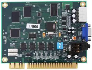 Multicade P 60in1 Classic Video Game Game Board PCB Jama Board for CGA VGA Output