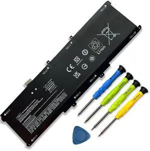 Mobik ZG06XL 95.9Wh Laptop Battery Compatible for HP EliteBook 1050 G1 ZBook Studio X360 G5 Series Notebook HSTNN-IB8H HSN-Q11C L07351-1C1 L07045-855 L07046-855 ZG06095XL ZGO6XL 6-Cell 11.55V 8310mAh