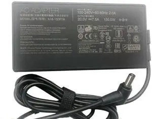 FHSJD 20V 7.5A 150W 6.0X3.7mm A18-150P1A AC Adapter Compatible for Asus FX505DD PX705D TUF705GD