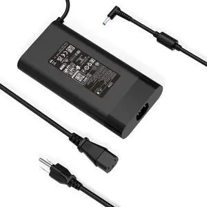 Slim 200W 10.3A AC Charger Fit for HP Omen 15 17 15t 17t Zbook 15 17 Pavilion Gaming 15 17 Envy 15 2020 L00818-850 TPN-DA10 TPN-LA21 L73385-001 L00895-003 ADP-200HB B Laptop Power Supply Cord