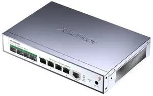 XikeStor L2 Managed 8 Port 10G Ethernet Switch, 10Gb Network Switch with 4X RJ45 & 4X SFP+ Ports, Support VLAN/LACP/IGMP/QoS/STP, Built-in Smart Fan, Desktop/Wall-Mount