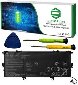 JIAZIJIA C31N1724 Laptop Battery Replacement for Asus Zenbook U3100FA UX331FA UX331FAL UX331U UX331UA UX331UAL UX331UN Series Notebook Black 11.55V 50Wh 4355mAh