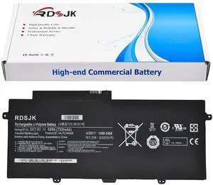 AA-PLVN4AR Laptop Battery for Samsung ATIV Book 9 Plus 940X3G NP940X3G NP940X3G-K01US K01AU NP940X3G-K02US NP940X3G-K03US NP940X3G-K04US K05US K03HK NT940X3G NP910S5J NT910S5J-K59W Series 7.6V 55Wh