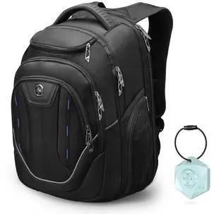Swissdigital Design Large Travel Backpack For Men,With Finder