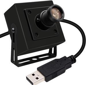 SVPRO 12MP USB Camera Module 4K 30fps Narrow Field of View Industrial Camera 1080P 120fps High Speed Camera with M12 Lens,UVC Computer Camera Lightburn Laser Camera for Linux,Windows,Android,Mac OS