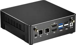 Thdeukoty Mini PC i9-13900H, 14C/20T Up to 5.4GHz, 64G RAM 1TB SSD, Mini Desktop Computers Win 11 Pro(TPM2.0), WiFi6E, BT5.3, 2.5+1G LAN, USB3.2, DP/HDMI/Type-C Triple Display, VESA
