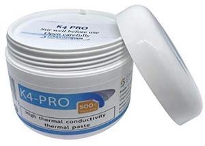 K4-PRO 500g high Thermal Conductivity Thermal Paste K 4,6 W/m.K for Computer heatsinks Ideal for laptops and Apple iMac, CSGR