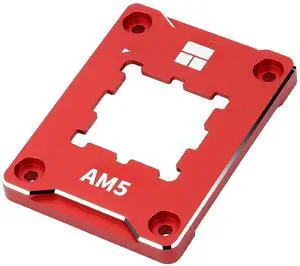 Thermalrlght AM5 Secure Frame RED AM5 CPU Holder, Corrective Anti-Bending Fixing Frame, AM5 Full-fit Fixed Non-Marking Mounter, AM5 Anti-Bending Contact Frame, AM5 Secure Frame, CPU Cooler Standard