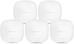HPE Networking Instant On Access Point AP22 2x2 WiFi 6 Indoor Wireless Access Point (5 Pack) | Long Range, Secure, Smart Mesh Support | Power Source Not Included | US Model (R4W01A-5PACK)