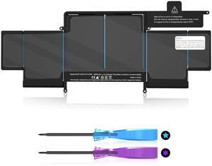 Techowl A1502 Battery Replacement for MacBook Pro (Retina,13-inch, Early 2015/Mid 2014/Late 2013) A1582 A1493 Battery for MacBook Pro A1502 [11.36V 6600mAh 74.97Wh]