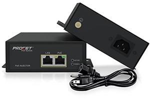 PROCET PoE Iniector 95W PoE++ Gigabit PoE Power Injectorr with 6KV Surge Protection Industrial Grade, Wide Temp -40degF to 149degF for PTZ Camera, Wireless AP, PoS System, Kiosks, PT-PSE109GBRO