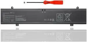 C41N2109 Laptop Battery for Asus ROG Flow X16 GV601RM GV601RE G614JU GV601VU GV601RE-M5057X NR2203RW NR2203RM GV601RE GV601RW GV601RM GV601VI Strix G16 G614J Strix G18 G814J G814JI SCAR 16 G634JY