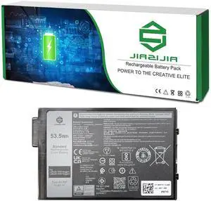 JIAZIJIA XVJNP 06JRCP 0M0TN3 451-BCWQ Laptop Battery Replacement for Dell Latitude 5430 7330 Rugged Extreme P148G P148G001 P149G P149G001 Series Notebook 6JRCP M0TN3 KD1CT 11.4V 53.5Wh 4457mAh