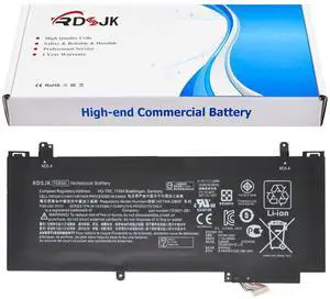 RDSJ TG03XL Laptop Battery for HP Split X2 13-F 13-G 13.3" Series HSTNN-IB5F HSTNN-DB5F TPN-W110 723921-1B1 723921-2B1 723921-1C1 723921-2C1 723996-001 11.1V 32Wh