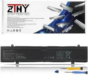 90Wh C41N2109 Battery Replacement for ASUS Rog Flow X16 GV601RE GV601RW GV601RM GV601VI Strix G16 G614J G614JV Strix G18 G814J G814JI SCAR 16 G634JY G634JZ 18 G834JY G834JZ Zephyrus G16 M16 GU604VZ