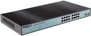 SODOLA 16 Port 2.5G Web Managed Switch,16 x 2.5G Base-T Ports, 2 x 10G SFP+, Link Aggregation/QoS/VLAN/IGMP,1U Mounted 2.5Gb Network Switch