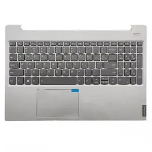 Wzqrps New Replacement for Lenovo Ideapad S340-15IWL S340-15API S340-15IIL S340-15 81N8 Laptop Upper Case Palmrest Backlit Keyboard Touchpad Assembly Part 5CB0S18817 5CB0S18691 5CB0S18660 (Sliver)