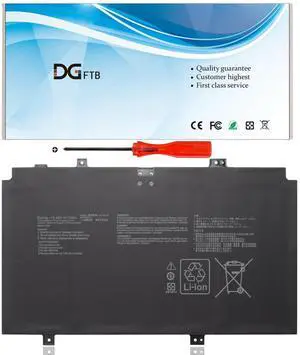 DGFTB C41N2110 Laptop Battery Replacement for Asus Zenbook 17 Fold OLED UX9702AA Series 0B200-04220000 (15.48V 74.30Wh/4800mAh)