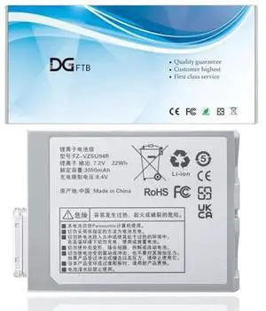 FZ-VZSU94W FZ-VZSU94 laptop Battery for Panasonic FZ-M1 FZ-B1 FZ-B2 FZ-M1C Toughpad FZ-B2 FZ-M1 Series FZ-VZSU94JS FZ-VZSU94R FZ-VZSU94K FZ-VZSU95 FZ-VZSU95W FZ-VZSU95JS FZ-VZSU0JW 7.2V 22Wh/3050mAh