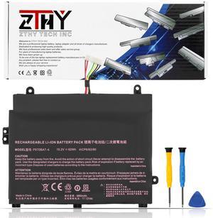 P970BAT-4 Laptop Battery Replacement for Schenker Key 16 17 Clevo P960 P960EN-K Medion Erazer X17801 Sager NP2950 NP2952 NP8955 NP8973 NP8978 Mifcom SG6/SG7 i7 RTX 2060 2070 P960RD P970RD 15.2V 62Wh