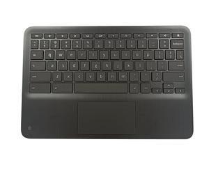 Replacement for HP Chromebook x360 G3 EE 11 Laptop Upper Top Cover Case Palmrest Keyboard Touchpad Assembly Part Non-WFC L92214-001