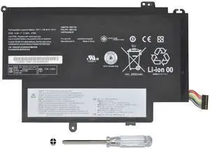 CQCEO 45N1704 45N1705 45N1706 45N1707 Laptop Battery for Lenovo Thinkpad 12.5" S1 Yoga 12 20CD 20CDA 20DL 20DK S1-120 S1-S240 Series 20CDS00800 20CDS00700 20CDS00500 4ICP5/42/62-2 14.8V/47Wh/3180mAh