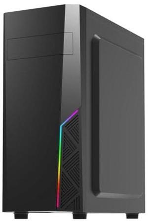 Zalman T8 Mid-Tower ATX PC Case - Spectrum RGB Lighting Strip with Control Button, 5.25" ODD Support, USB 3.0, Preinstalled 120mm Rear Fan