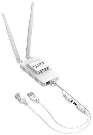 Vonets VAP11S-5G Mini WiFi Bridge Ethernet/Mini Repeater/WiFi Router/Industrial Signal Booster 5GHz with 2 RJ45 Ports/Antennas and USB/DC Powered for DVR Monitoring PLC Medical Device