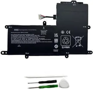 FO02XL Laptop Battery Replacement for HP Chromebook 11A 11A-NA 11A-NA0001NI 11A-NA0002NI 11A-NA0002MU 11A-NA0010NR 11A-NA0030NR 11A-NA0500SA 11A-NA0800NO 11A-NA0200ND TPN-DB0A L97355-005 L97353-2D1