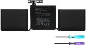A1708 Battery Replacement for MacBook Pro 13 inch A1708(Late 2016, Mid 2017) A2159(2019) A2289(2020) A2338(2020,2022) A1713 A2171 Battery