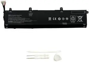 Yafda IR06XL IRO6XL Laptop Battery Replacement for HP ZBook Power G7 G9 G10 Mobile Workstation ZBook Power G10 A Mobile Workstation Series IR06083XL M02029-005 TPN-DB0C M01523-2C2 11.58V 83Wh