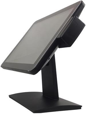 DeYoWo 15 Inch 4:3 Ratio 10 Point Projective Capacitive Touch Screen Monitor, Touch POS Monitor with MSR, Stable Base No Shaking, USB Free Driver