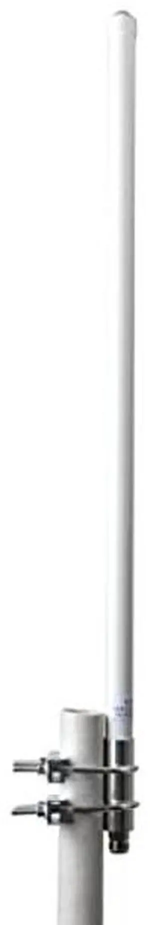HYS N Female 3G/4G/LTE Antennas(23.6inch) 806-960/1710-2700MHz Universal Wide-Band Outdoor Pole Antenna with U-bolts for Mobile Cell Phone Signal Booster Cellular Amplifier 4G LTE Router Modem Gateway