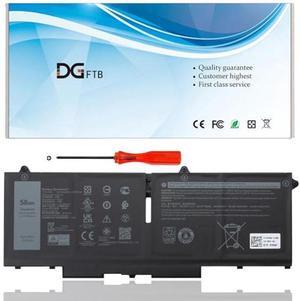 DGFTB 07KRV Laptop Battery for Dell Latitude 5430 5530 Precision 3570 P104F P104F005 P137G P137G004 Series M69D0 H4PVC 0H4PVC Y86WG 0Y86WG 08WRCR 078FWY 4FVJG O7KRV (15.2V 58Wh/3625mAh/4Cell)