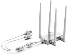 VONETS VBG1200 Industrial Mini Dual Band 2.4GHz/5GHz WiFi Bridge/Router/WiFi to Ethernet Adapter/AC1200 WiFi Signal Range Extender 1 RJ45 Male (10/100Mbps) USB/DC Powered for DVR IP Camera AGV