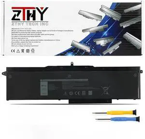 ZTHY 1FXDH Laptop Battery Replacement for Dell Precision 3541 3551 Latitude 15 5501 5511 E5501 E5511 Series P80F P80F003 P80F004 01WJT0 1WJT0 0D191G D191G CN-0D191G IFXDH 11.4V 8071mAh 97Wh 6-Cell