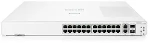 HPE Networking Instant On Switch Series 1960 24-Port Gb Smart-Managed Layer 2+ Ethernet Switch | 24x 1G | 2X 10GBase-T, 2X SFP+ | Stackable | US Cord (JL806A#ABA)