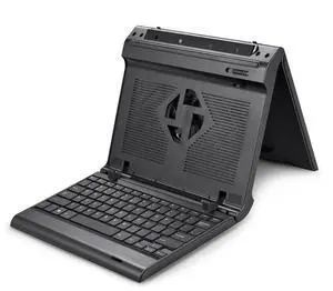 2Cool Pro-Cooling Stand with Keyboard for Mac/PC (2C-SK02-BK)