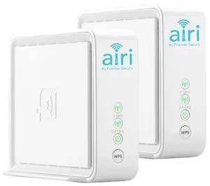 AirTies Wi-Fi Airi by Frontier Secure Smart Mesh Access Point 4920 2.4GHz / 5GHz WPS - Pack of 2